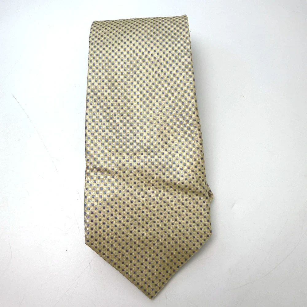 Nautica Necktie Mens OS Geometric Silk Preppy Minimalist Professional
